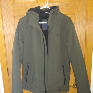 Tommy Hilfiger sherpa lined jacket
